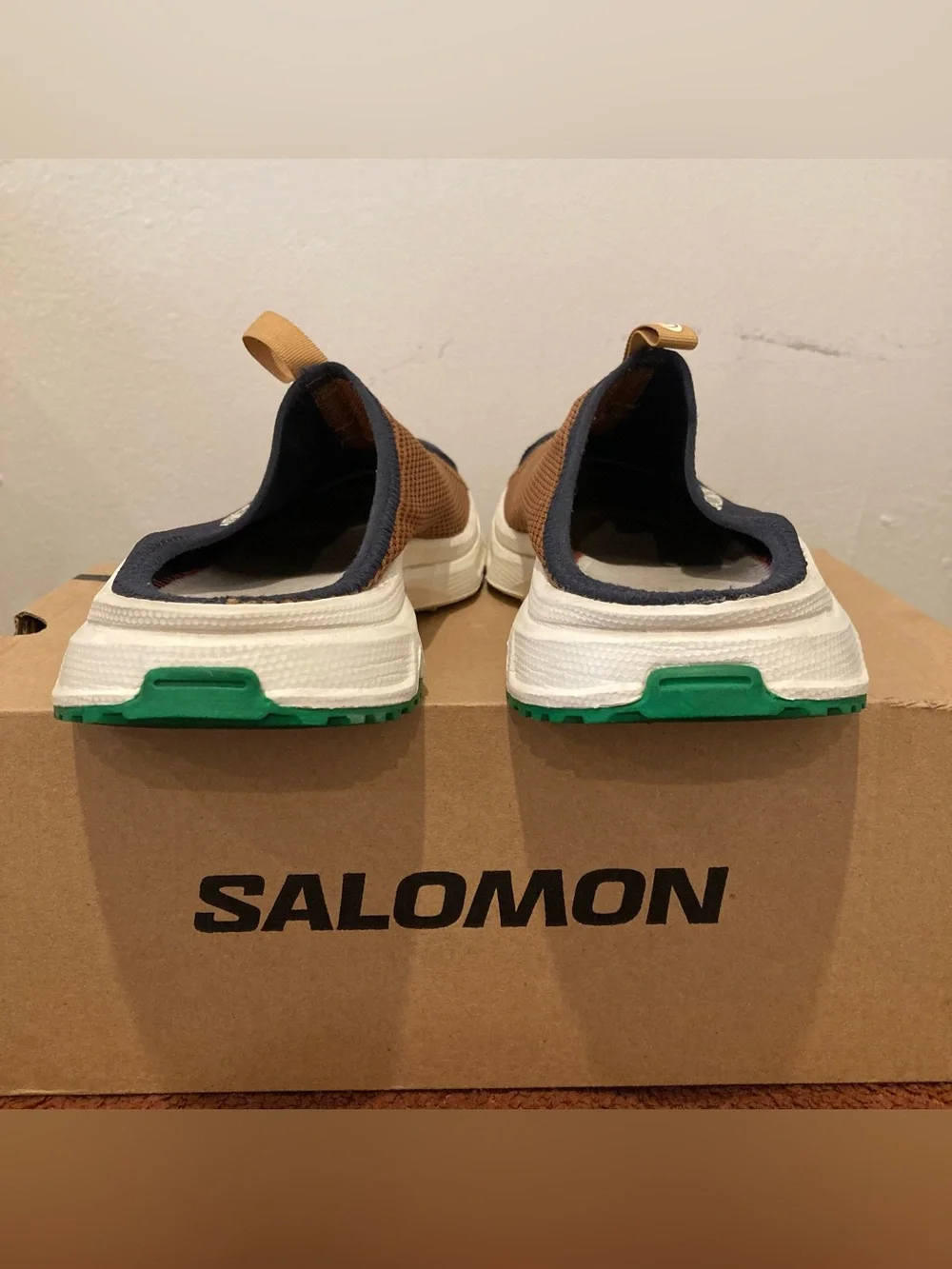 Salomon RX Slide 3.0 'Dark Sapphire & jolly green